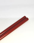 塗箸 19.5cm 朱