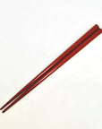 塗箸 19.5cm 朱